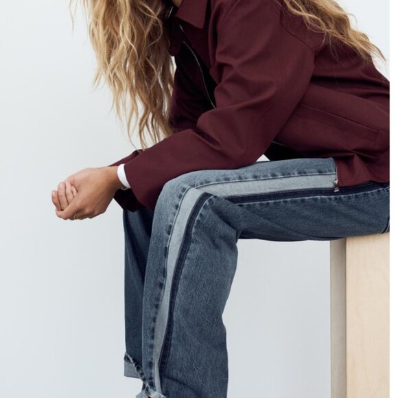 ZARA HEELED COWBOY ANKLE BOOTS - SIZE US 6 - EUR 36 - Picture 5 of 5